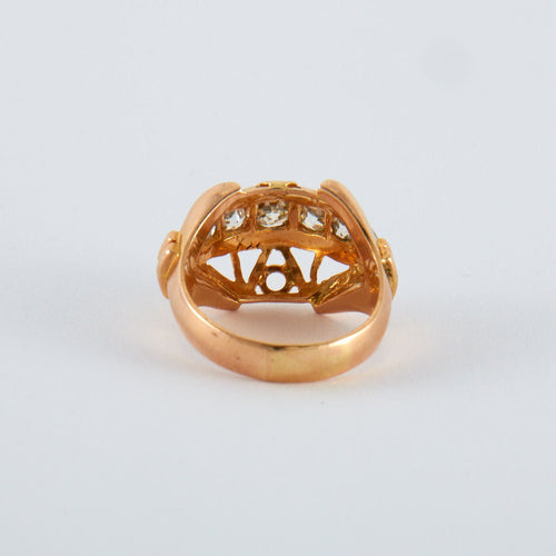 Bague 54 Bague Rivière 1950 Diamants 58 Facettes