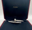 Bracelet Jonc CARTIER "Juste un clou" modèle classique, semi pavé 58 Facettes