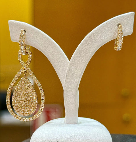 Boucles d'oreilles Boucles d’oreilles modulables or et diamants Édouard Nahum 58 Facettes