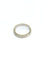 Bague 53 Alliance mixte en or blanc 18 carats 58 Facettes