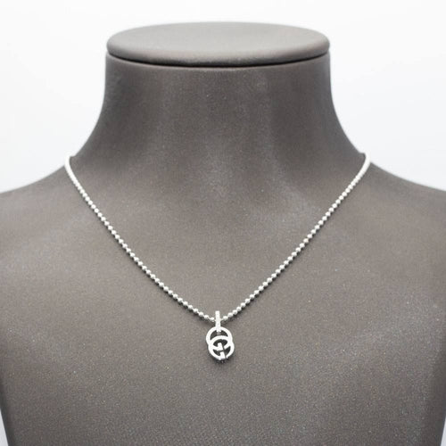 Collier GUCCI - Collier Or blanc Diamants 58 Facettes D360497FJ