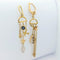 Boucles d'oreilles Boucles d'oreilles en or jaune 58 Facettes 29041