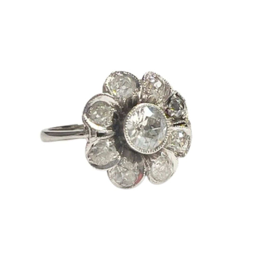 Bague BAGUE art déco en or et diamants 58 Facettes Q147B