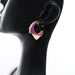 Boucles d'oreilles RAINBOW K - Mono boucles d'oreilles or jaune et diamants 58 Facettes 85785