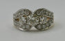 Bague 52 Bague ART DECO Diamants, 2 ors 58 Facettes