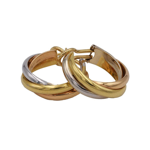 Boucles d'oreilles CARTIER - Boucles d'oreilles Trinity 58 Facettes