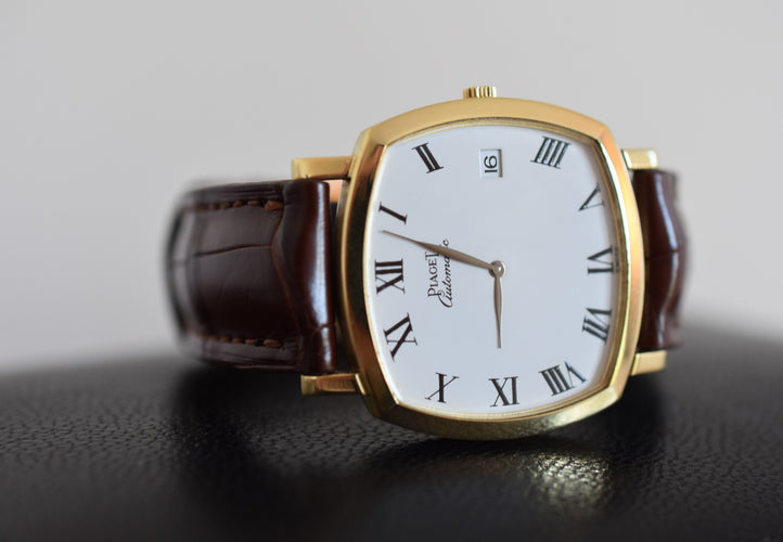 Montre PIAGET - Montre "Coussin" automatique, réf. 13406, or jaune, vers 1978 58 Facettes PIA-100