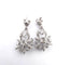 Boucles d'oreilles Boucles d'oreilles en platine avec diamants 58 Facettes