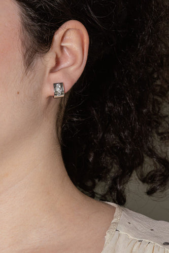 Boucles d'oreilles Boucles d'oreilles Puces Or blanc Diamant 58 Facettes 4221378RV