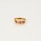 Bague 48.5 Bague Illusion or jaune, rubis, diamants 58 Facettes LP1132/13
