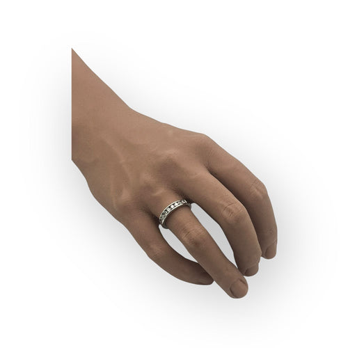 Bague 54 Bague or blanc & 10 diamants 58 Facettes 149057001