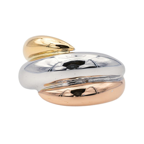 Bague 55 Bague Or jaune, Or blanc, Or rose 58 Facettes 4098637RV