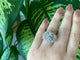 Bague 56 Bague cocktail fantaisie diamant 58 Facettes RNG-131
