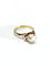 Bague 51 Bague or jaune et perle 58 Facettes