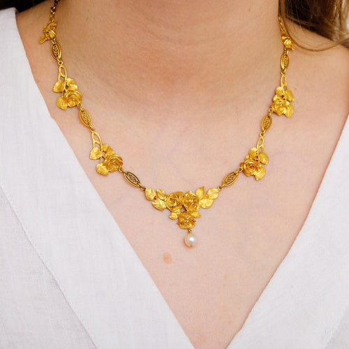 Collier Collier Draperie Perle 58 Facettes