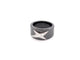 Bague 51 bague MAUBOUSSIN etoile du demon ceramique t51 or blanc 18k diamants 58 Facettes 266204