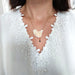 Collier Collier corail saphir 58 Facettes 68