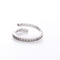 Bague 54 DINH VAN - Bague Dinh or blanc et diamants 58 Facettes 97110
