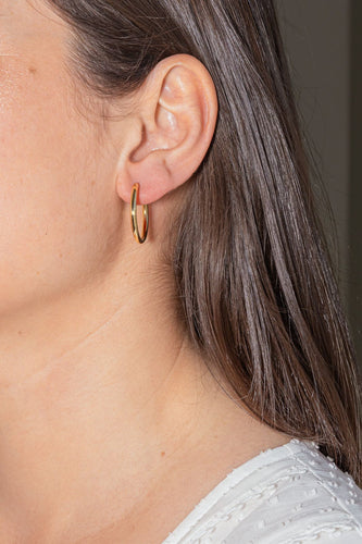 Boucles d'oreilles Boucles d'oreilles Créoles Or jaune 58 Facettes 4076582RV