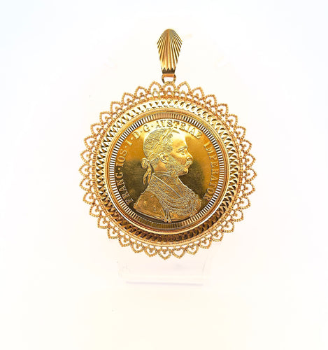 Pendentif Pendentif pièce 4 ducats 58 Facettes