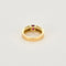 Bague 51 Bague or jaune et rubis 58 Facettes CLA0429