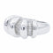 Bague 56 Bague Or blanc Diamant 58 Facettes 1089442CN