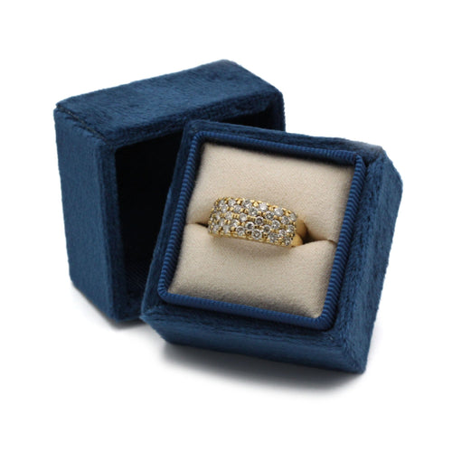 Bague 51 Bague - Or jaune et diamants 58 Facettes 1065