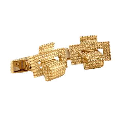 Boutons de manchette Boutons de manchette en or jaune 58 Facettes 681/19