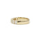 Bague 55 Demi-Alliance - or jaune et diamants 58 Facettes 240238R