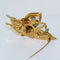 Broche Broche "Papillon" pavée des 4 précieuses 58 Facettes