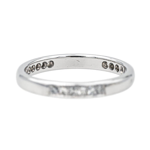 Bague 55 Bague Alliance Or blanc Diamant 58 Facettes 3804915CN