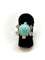 Bague 51 Bague ancienne or blanc, turquoise, diamants 58 Facettes M9157