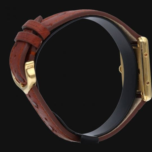 Montre Cartier Montre Tank Vermeil 58 Facettes MT44349