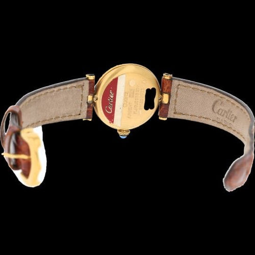 Montre Cartier Montre Must De Cartier Vermeil 58 Facettes MT41243