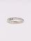 Bague 51 Alliance or blanc diamants 0,5 ct 58 Facettes J363