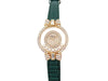 Montre montre CHOPARD happy  icons 24mm or quartz 58 Facettes 264829