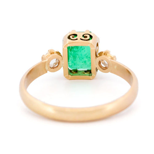 Bague 55.5 Bague diamant émeraude 18 carats 15733-5207 58 Facettes 46BD15B574CE4CDC9F85D42DA9A82619