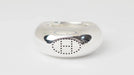 Bague 52 HERMES - Bague éclpise en argent 58 Facettes 32851