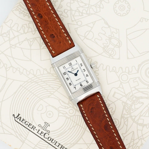 Jaeger-Lecoultre Reverso - Ivory roman dial - SM 58 Facettes