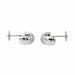 Boucles d'oreilles Boucles d'oreilles Demi créoles Or blanc Diamant 58 Facettes 3681511RV