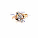 Bague 59 Bague Trilogie Or Jaune Diamants 58 Facettes 92-GS37173