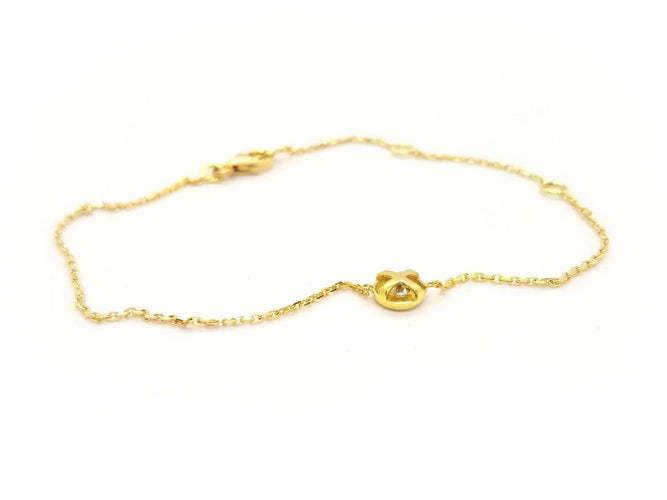 Bracelet Bracelet Or jaune Diamant 58 Facettes 578988RV