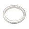 Bague 62 Cartier Bague Alliance Lanières Or blanc 58 Facettes 4061190CN