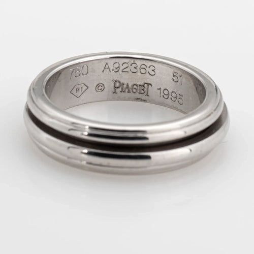 Bague PIAGET - Bague Possession Mouvement Or Blanc 58 Facettes G419