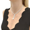 Collier Collier diamants, perle de culture blanche. 58 Facettes 34935