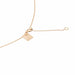 Collier Ginette NY Collier Mini Purity On Chain Or rose 58 Facettes 2646715CN