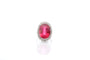 Bague 53 Bague tourmaline de 10,87cts et diamants 58 Facettes 25878-26585