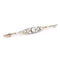 Broche Broche "Barre" en platine et diamants 58 Facettes 76121C0F153B437E9E9194CC8655704C