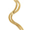 波浪形黄金手链 