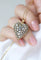 Pendentif Pendentif Ancien Cœur Diamants sur Or Rose 58 Facettes
